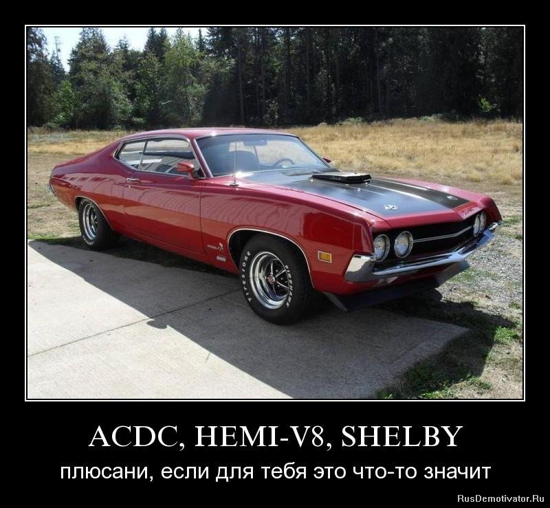 ACDC, HEMI-V8, SHELBY - ,     - 