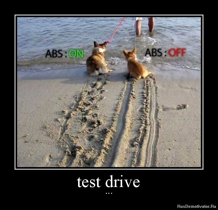 test drive - ...