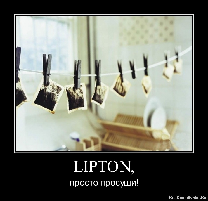 LIPTON, -  !
