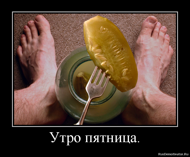 Утро пятница. Утро пятница.