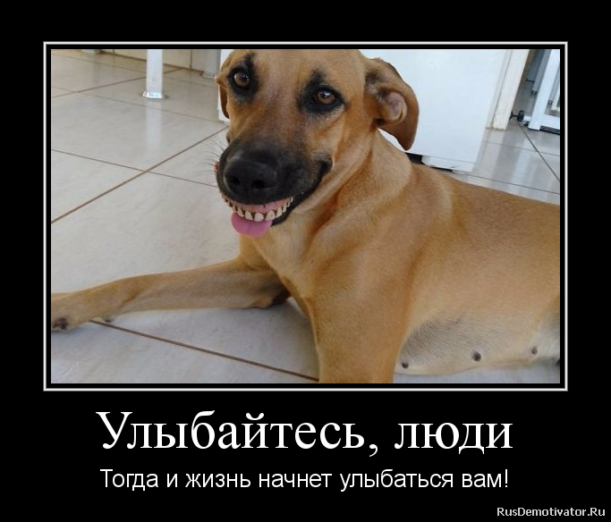 Улыбайтесь, люди - Тогда и жизнь начнет улыбаться вам! Улыбайтесь, люди - Тогда и жизнь начнет улыбаться вам!