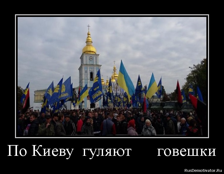 По Киеву гуляют говешки По Киеву гуляют говешки