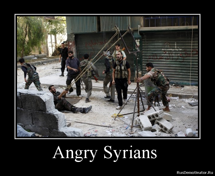 Angry Syrians 