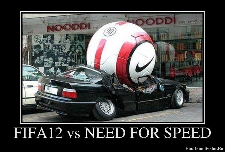 FIFA12 vs NEED FOR SPEED
