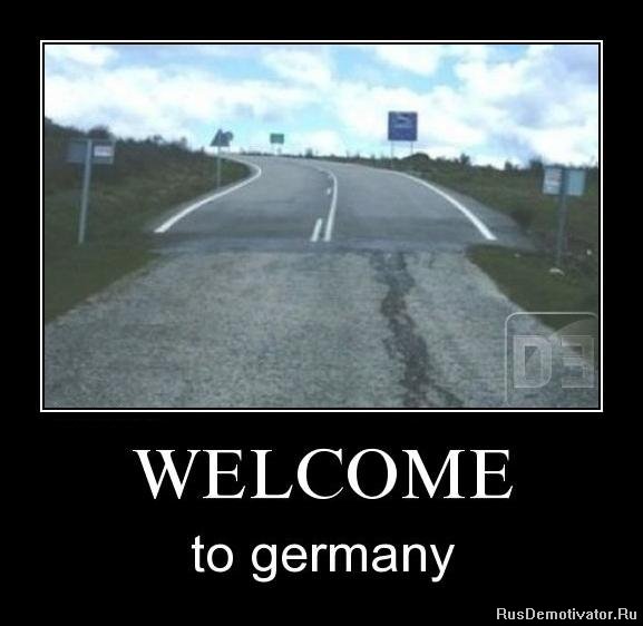 WELCOME - to germany